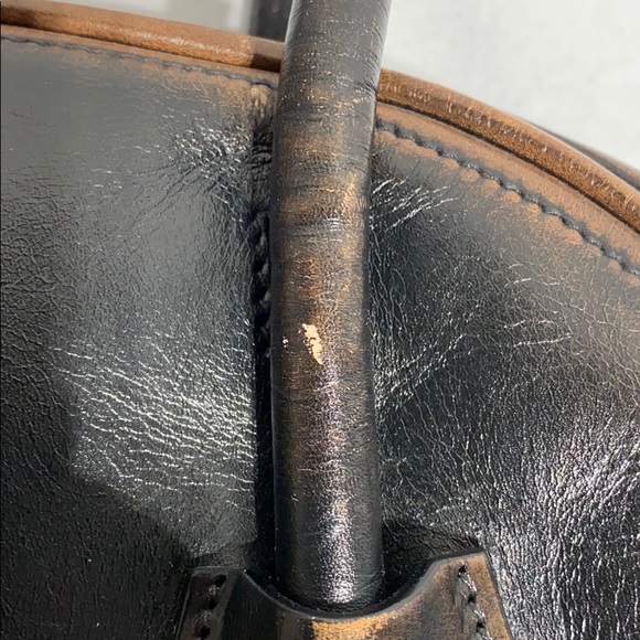 Prada Vitello Vintage Leather  Top Handle Bag - Picture 10 of 10